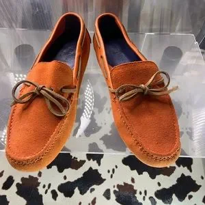 Cole Haan | Shoes | Orange Suede Leather Cole Haan Nike Air  display picture 2